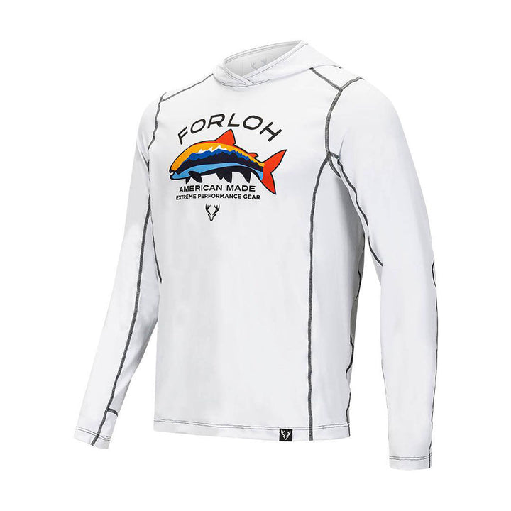 SolAir Trout Hooded LS Shirt