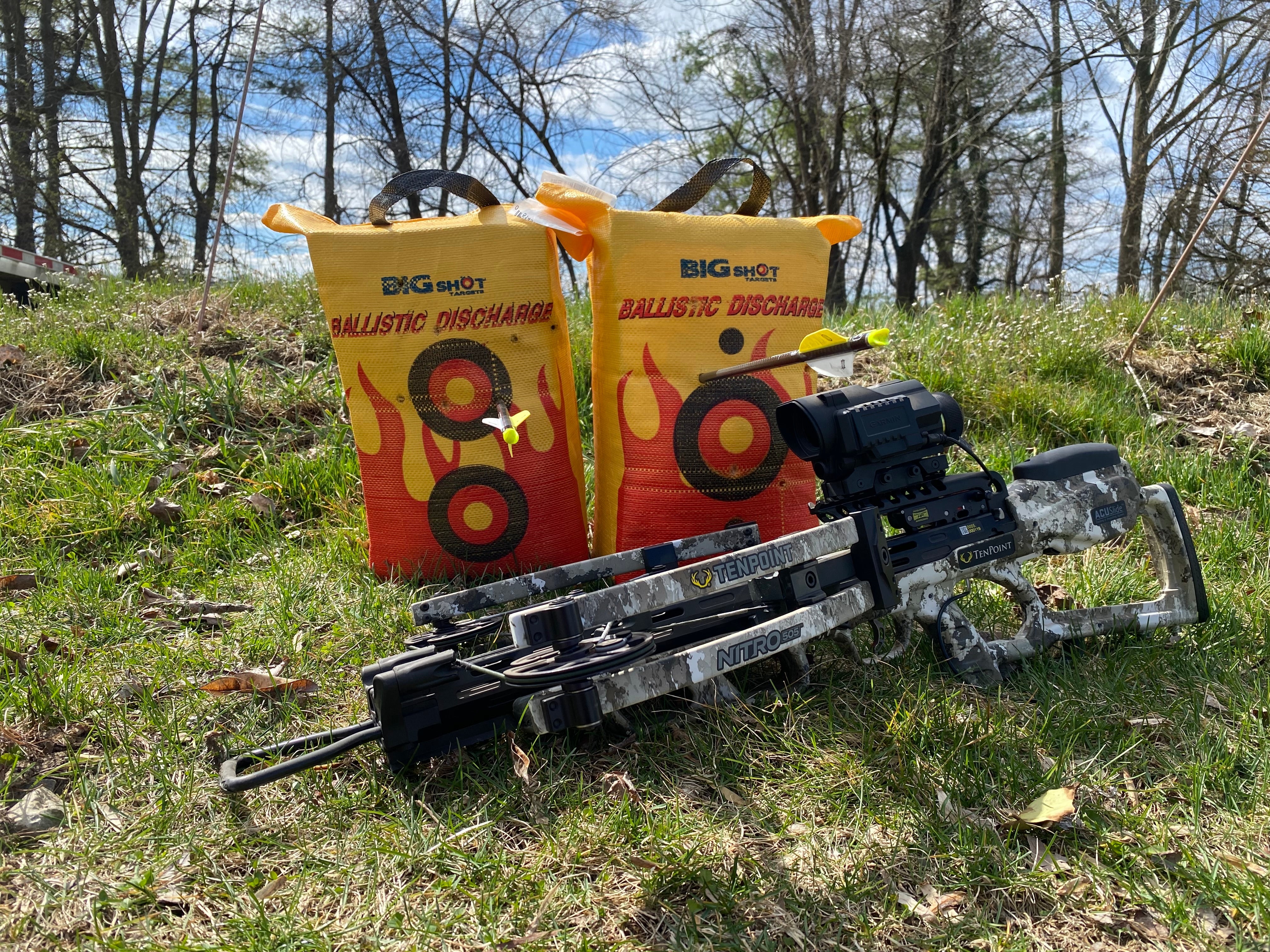 Ballistic Discharge Bag Target | BIGshot Archery – Vantage Point