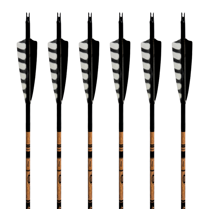 Gold Tip Traditional Arrows - Black Jack