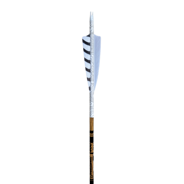 Gold Tip Traditional Arrows - Topo White