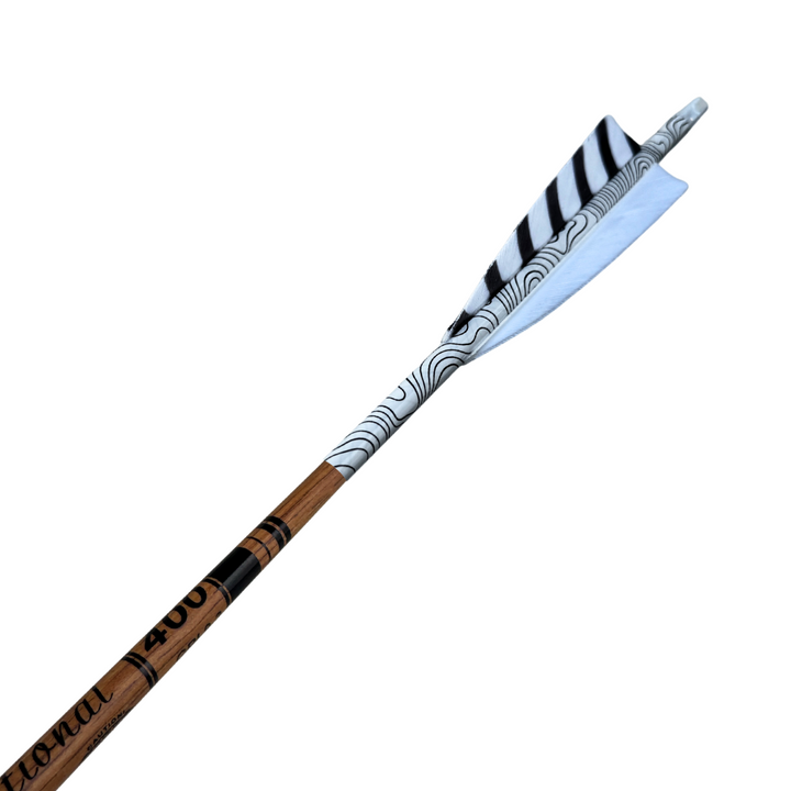 Gold Tip Traditional Arrows - Topo White