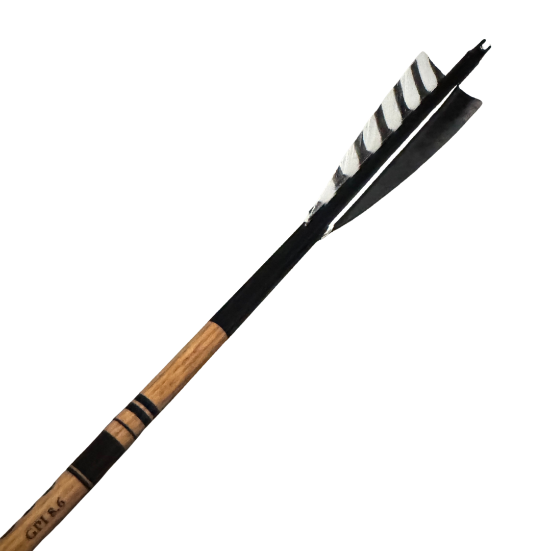 Gold Tip Traditional Arrows - Black Jack