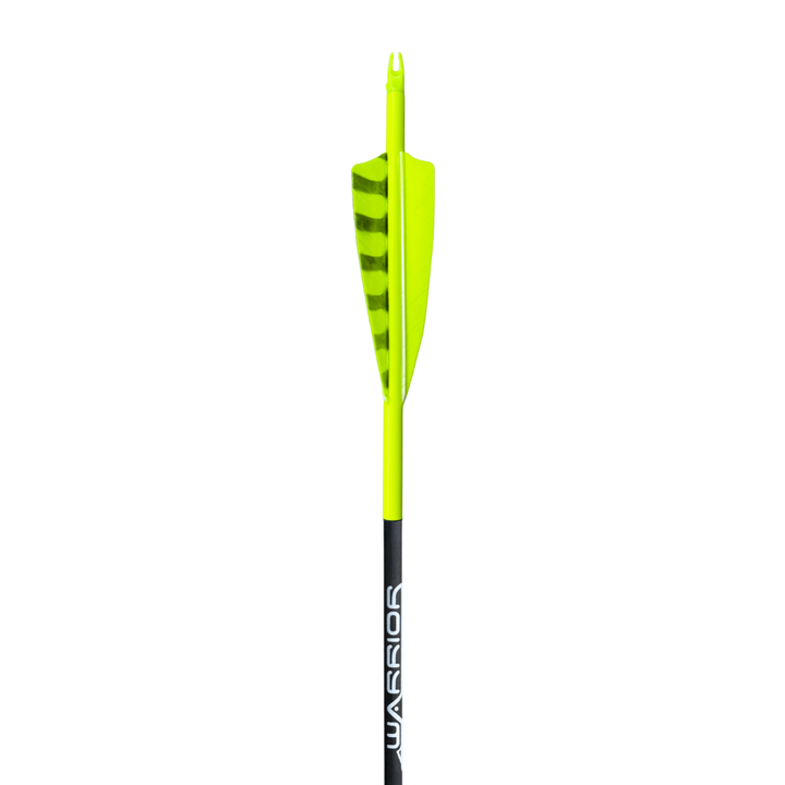 Gold Tip Warrior Arrows - Flo Yellow