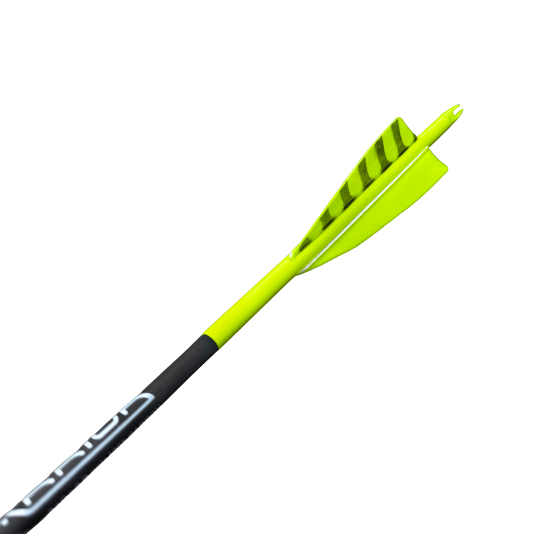 Gold Tip Warrior Arrows - Flo Yellow
