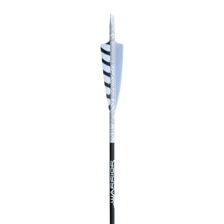 Gold Tip Warrior Arrows - Topo White