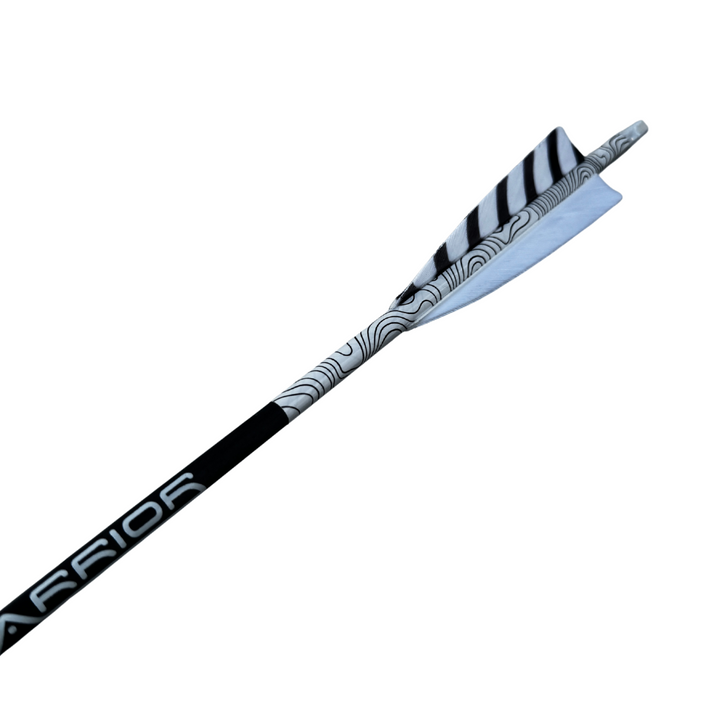 Gold Tip Warrior Arrows - Topo White